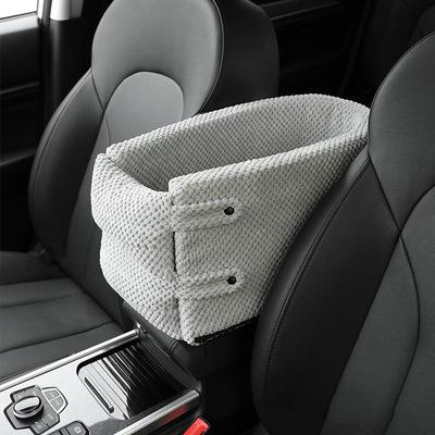 PetSafe | Car Armrest Pet Carrier Box for Small Dogs & Cats with Safety Lanyard 0