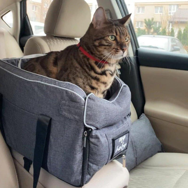 PetVoyage | Stylish Pet Carrier with Safety Harness | Comfortable Travel Bag for Stress-Free Rides 1
