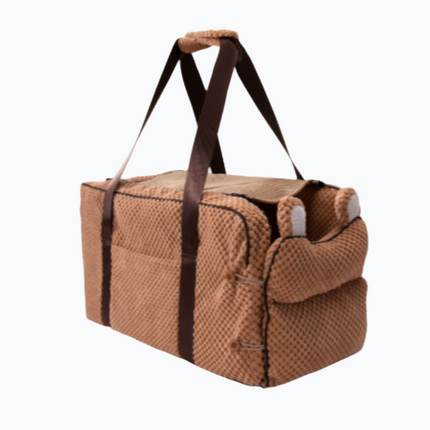 PetVoyage | Stylish Pet Carrier with Safety Harness | Comfortable Travel Bag for Stress-Free Rides 11