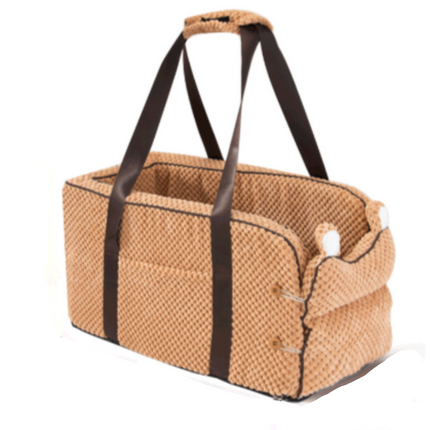 PetVoyage | Stylish Pet Carrier with Safety Harness | Comfortable Travel Bag for Stress-Free Rides 8
