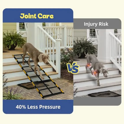 Pet Access | Dog Ramp for Cars with Anti-Slip Surface | Joint-Friendly Design for Easy Pet Access 2