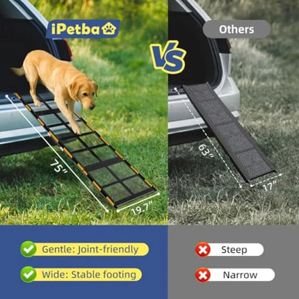 Pet Access | Dog Ramp for Cars with Anti-Slip Surface | Joint-Friendly Design for Easy Pet Access 3
