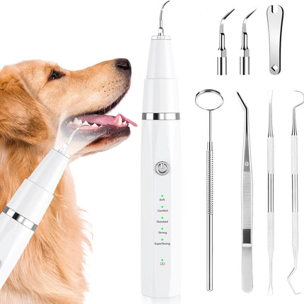 Pet Care Essentials | Dog Dental Cleaning Device with Ultrasonic Technology | Quick & Gentle Teeth Cleaning for Healthy Smiles 1