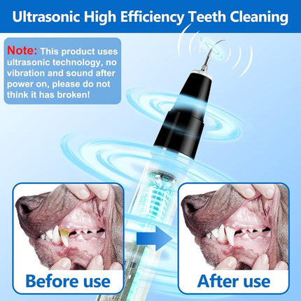 Pet Care Essentials | Dog Dental Cleaning Device with Ultrasonic Technology | Quick & Gentle Teeth Cleaning for Healthy Smiles 6