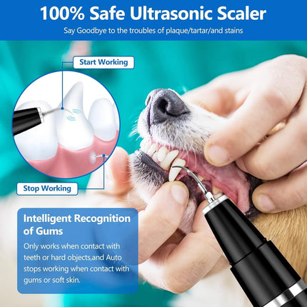 Pet Care Essentials | Dog Dental Cleaning Device with Ultrasonic Technology | Quick & Gentle Teeth Cleaning for Healthy Smiles 7
