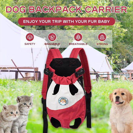 Pet Carrier Backpack | Adjustable Travel Carrier for Dogs & Cats with Ventilation 3