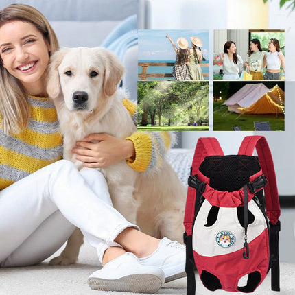 Pet Carrier Backpack | Adjustable Travel Carrier for Dogs & Cats with Ventilation 7