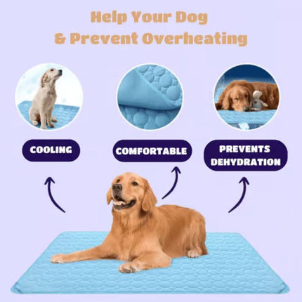 Pet Comfort | Cooling Mat for Dogs with Gel-Free Technology | Easy to Clean for All-Day Relief 3