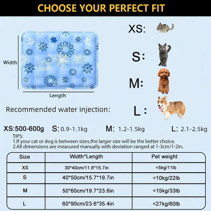 Pet Comfort | Dog Cooling Mat with Self-Cooling Gel Technology | Portable Solution for Summer Relief 5