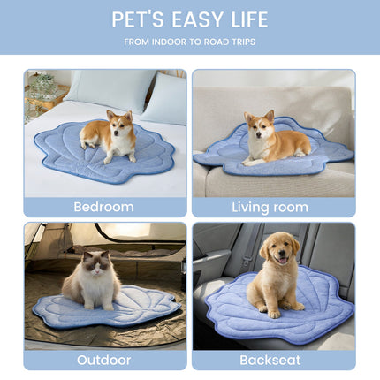 Pet Cooling Mat | Instant Chill Fabric with Non-Slip Backing | Waterproof Design for Comfort and Safety 2