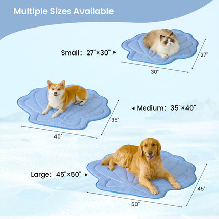 Pet Cooling Mat | Instant Chill Fabric with Non-Slip Backing | Waterproof Design for Comfort and Safety 7