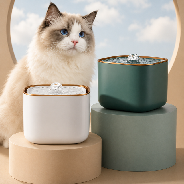 Pet Fountain | Automatic Water Dispenser with Filter System | 3L Capacity for Healthy Hydration 1