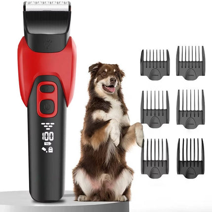 Pet Grooming Clipper | Whisper Quiet Design with Titanium Blade | Cordless Convenience for Stress-Free Grooming 0