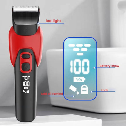 Pet Grooming Clipper | Whisper Quiet Design with Titanium Blade | Cordless Convenience for Stress-Free Grooming 2