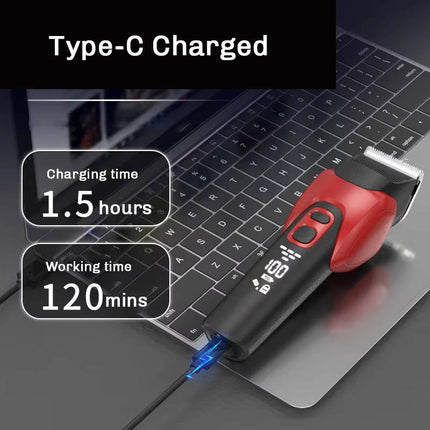 Pet Grooming Clipper | Whisper Quiet Design with Titanium Blade | Cordless Convenience for Stress-Free Grooming 3