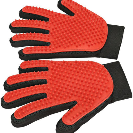 Pet Grooming Glove | Soft Hair Remover with Ergonomic Design | Effortless Grooming for Dogs and Cats 2