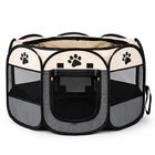 Pet Haven | Dog Playpen with Breathable Mesh Panels | Portable Indoor and Outdoor Enclosure for Secure Pet Play 0