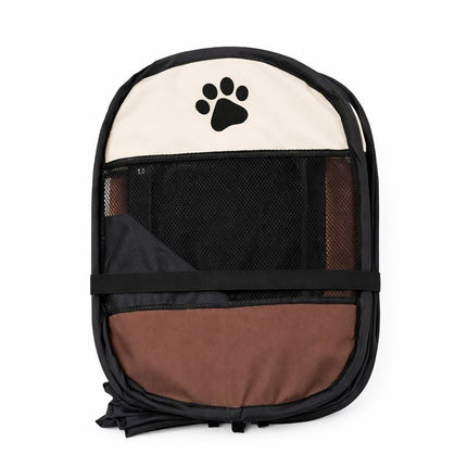 Pet Haven | Dog Playpen with Breathable Mesh Panels | Portable Indoor and Outdoor Enclosure for Secure Pet Play 6