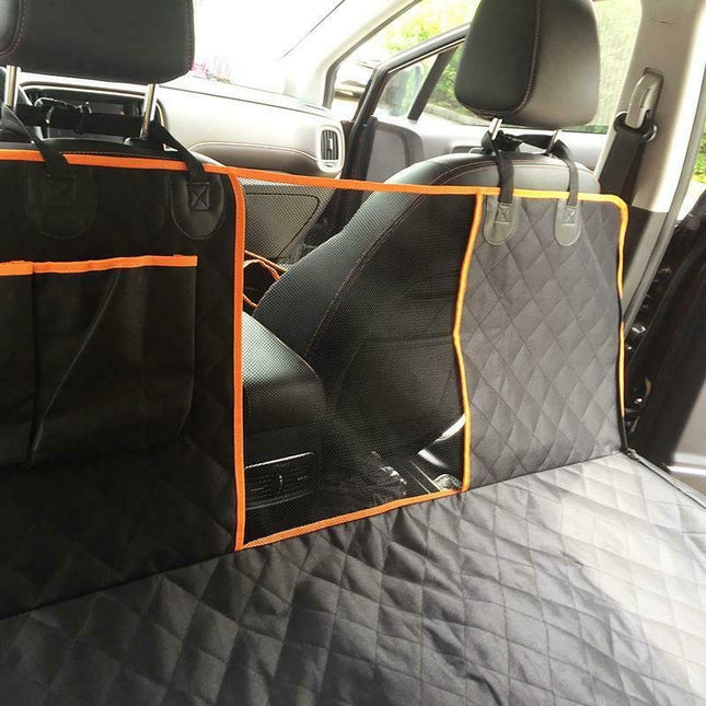 Pet Haven | Waterproof Dog Car Seat Cover Hammock with Mesh Window | Easy Installation for Clean Backseat 1