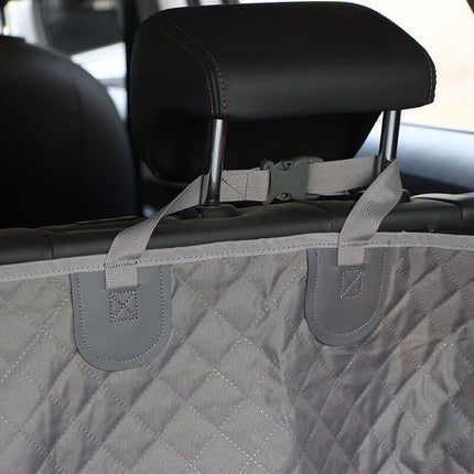 Pet Protector | Rear Vehicle Seat Cover for Dogs with Waterproof Design | Easy to Clean for Travel Comfort 2