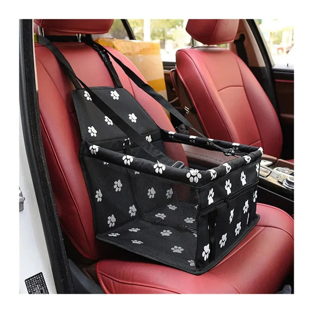 Pet Travel Companion | Travel Bag with Car Seat for Pets | Waterproof & Collapsible Design for Safe Journeys 1