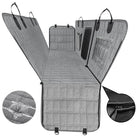 Pet Travel Hammock | Waterproof Rear Seat Protector with Cozy Design for Safe Car Rides 0