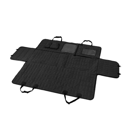 Pet Travel Hammock | Waterproof Rear Seat Protector with Cozy Design for Safe Car Rides 1
