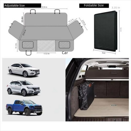 Pet Travel Solutions | Waterproof Car Seat Cover with Backseat Extender | Durable Protection for Comfortable Rides 5