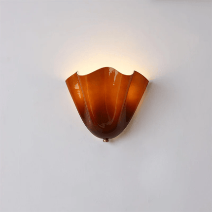 Petalia | Modern Glass Wall Sconce with Organic Design | Ambient Lighting for Elegant Spaces 3