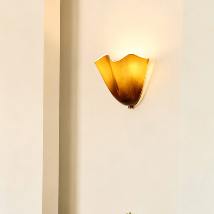 Petalia | Modern Glass Wall Sconce with Organic Design | Ambient Lighting for Elegant Spaces 5