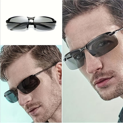Photochromic Sunglasses | Polarizing Lenses with Stylish Design | Versatile Eyewear for Clear Vision in Any Light 1