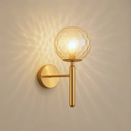Pilar Globe Sconce | Timeless Minimalist Wall Light with Dual Glass Options | Elegant Design for Ambient Illumination 3