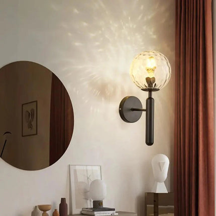 Pilar Globe Sconce | Timeless Minimalist Wall Light with Dual Glass Options | Elegant Design for Ambient Illumination 7