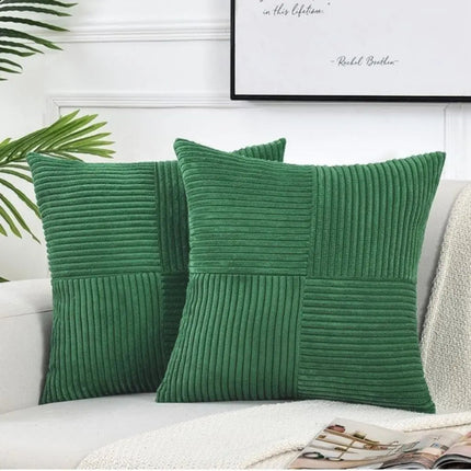 Decorative Pillow Covers, Corduroy Throw Pillow Case with Hidden Zipper – image 6