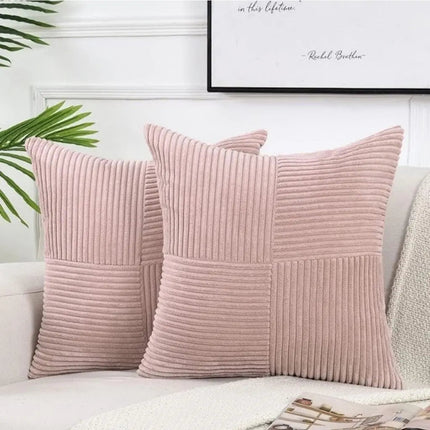 Decorative Pillow Covers, Corduroy Throw Pillow Case with Hidden Zipper – image 8