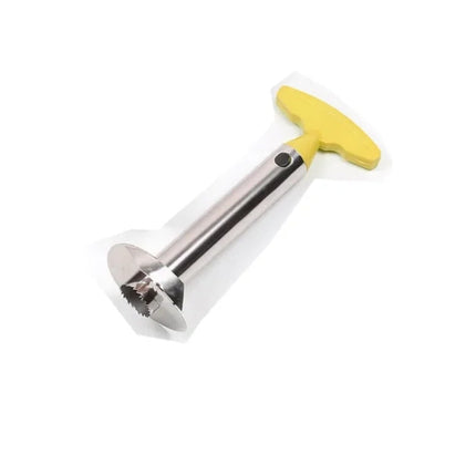 Stainless Steel Pineapple Peeler and Slicer with Ergonomic Handle | Efficient Tool for Easy Pineapple Preparation