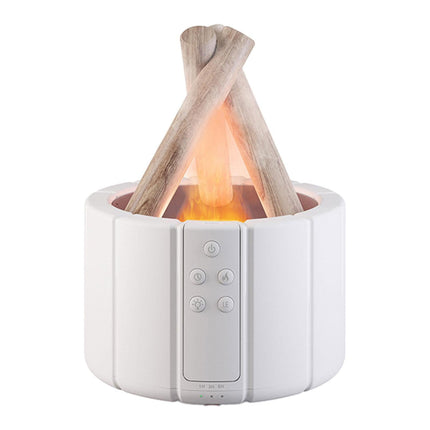 Bonfire Humidifier with LED Glow & Remote Control | Air Hydration and Aromatherapy for Cozy Home Ambiance