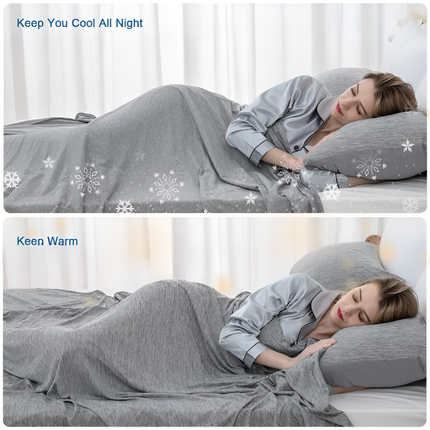 Plumaria | Cooling Blanket for Bed with Breathable Cotton | Lightweight Comfort for Hot Sleepers 2