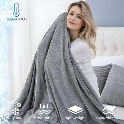 Plumaria | Cooling Blanket for Bed with Breathable Cotton | Lightweight Comfort for Hot Sleepers 3
