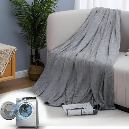 Plumaria | Cooling Blanket for Bed with Breathable Cotton | Lightweight Comfort for Hot Sleepers 7