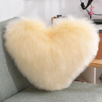 Heart Throw Pillow, Cute Decorative Pillow – image 10