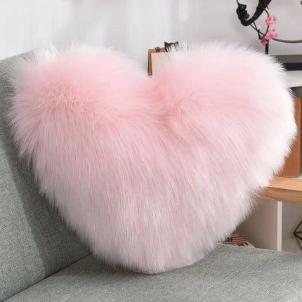 Heart Throw Pillow, Cute Decorative Pillow – image 7
