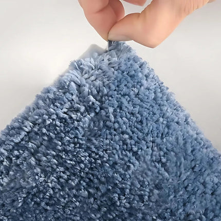 PlushWave | Non-Slip Bath Mat with Absorbent Microfiber Design | Stylish Comfort for Safety 4