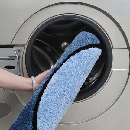 PlushWave | Non-Slip Bath Mat with Absorbent Microfiber Design | Stylish Comfort for Safety 5