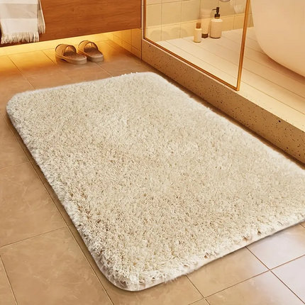 Plush Bath Mat with Non-Slip Backing & High Absorbency for Ultimate Comfort 3