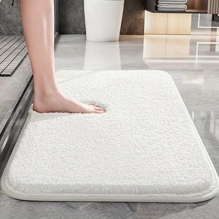 Plush Bath Mat with Non-Slip Backing & High Absorbency for Ultimate Comfort 4