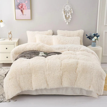 Plush Duvet Cover Set with Velvet Softness | Cozy Comfort for All Seasons 8
