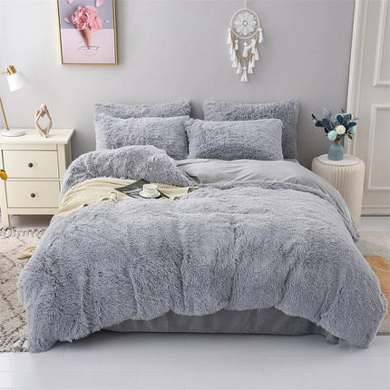 Plush Duvet Cover Set with Velvet Softness | Cozy Comfort for All Seasons 9