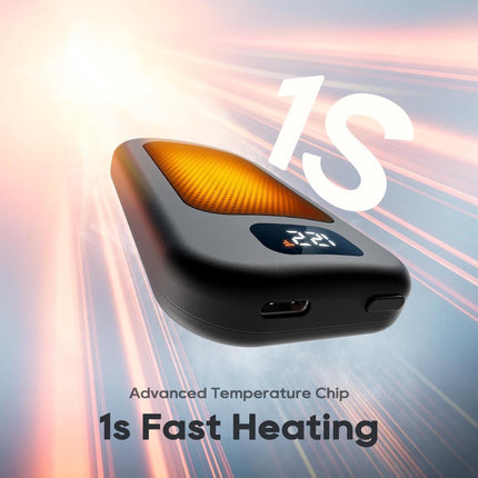 Pocket Electric Hand Warmers | Rechargeable Dual Pack with LED Display | Adjustable Heat for Comfort 5