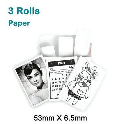 Pocket Photo Printer | Portable Wireless Printer with Bluetooth Connectivity | Compact Design for Inkless Printing On-the-Go 7